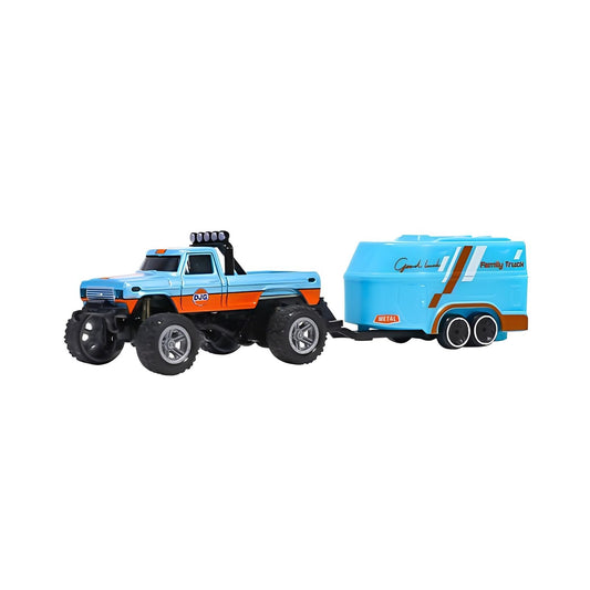 1/64 Mini RC Off-Road Buggy With Detachable Trailer Box