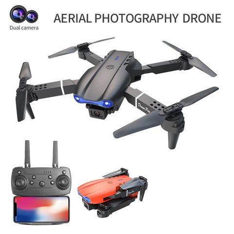 E99Pro Dual Camera Quadcopter Drone with Dual Battery