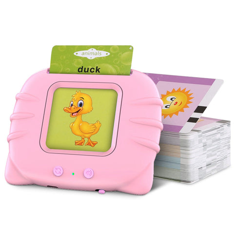 112-Card Electronic Talking Flash Cards Reading Machine
