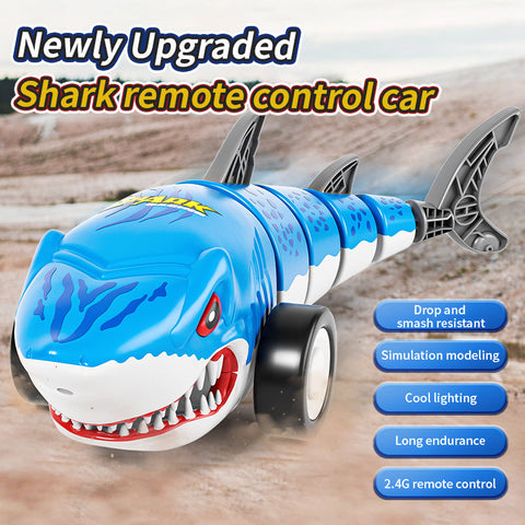 Remote Control Shark Toy with Rechargeable Battery