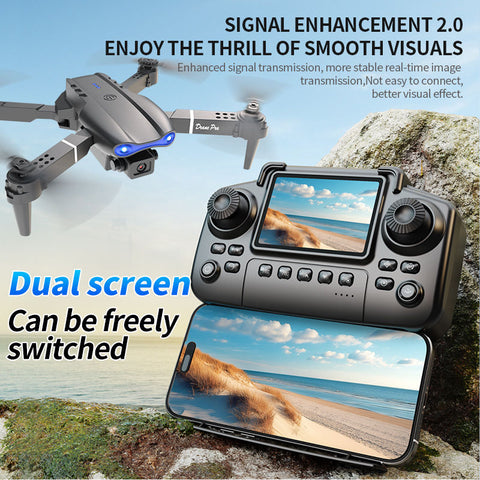 E99Pro Screen Control Drone with Dual Battery
