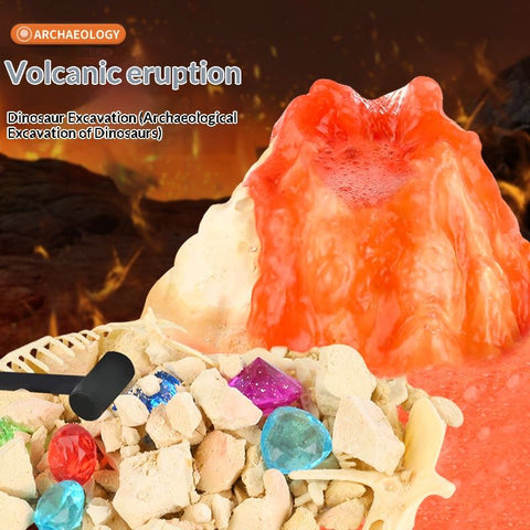 Interactive Volcanic Dinosaur Action Toy Figure
