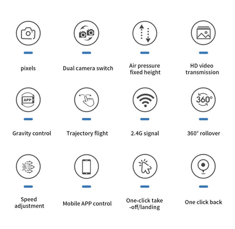 E88Pro Dual Camera Drone with Dual Battery