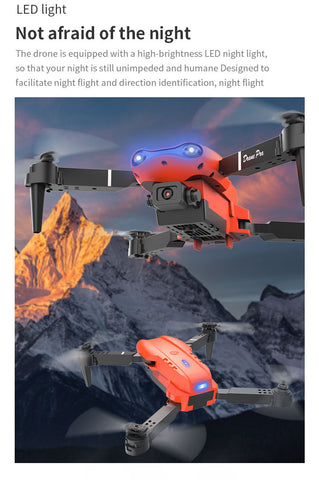 E99Pro Dual Camera Quadcopter Drone with Dual Battery