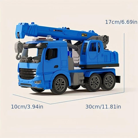 Kids' Construction Crane Toy With Light and Sound