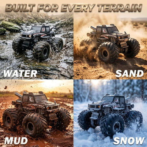 Waterproof Amphibious 4x4 Remote Control Monster Truck