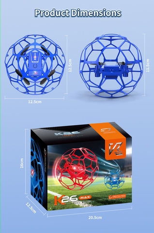K26 Football Drone Helicopter with Dual Battery