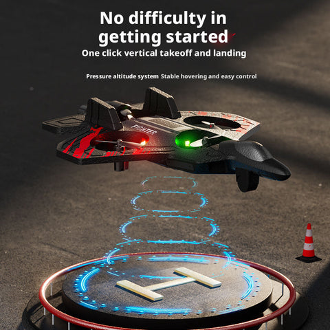 Dual-Battery Remote Control Foam Airplane
