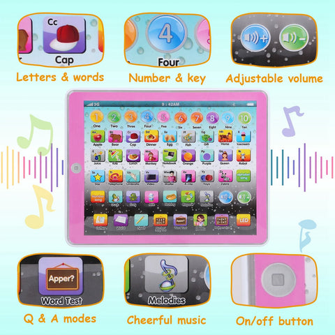 Kids Educational Learning Tablet Toy for Toddlers