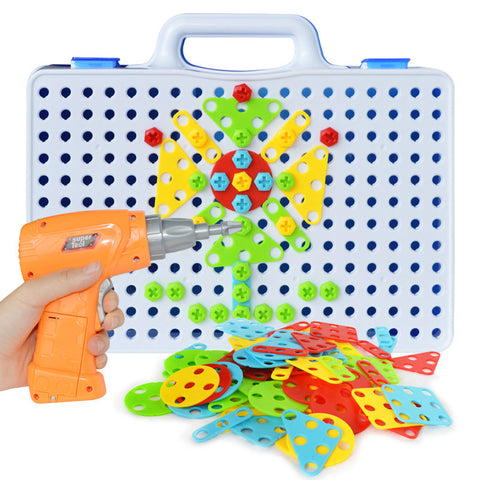 Creative Drill Screws Educational Building Blocks Set