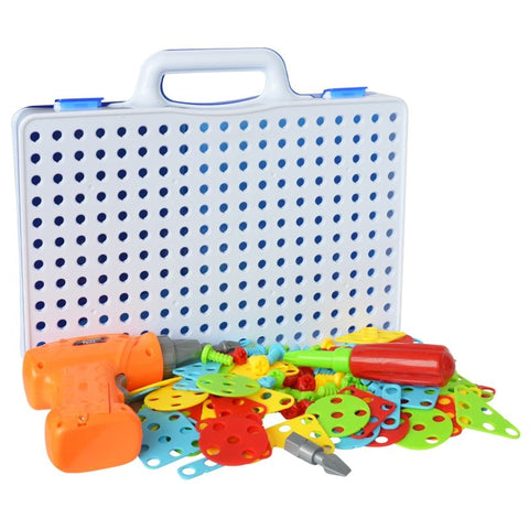 Creative Drill Screws Educational Building Blocks Set