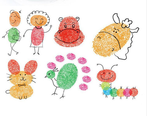 6.3-Inch Non-Toxic Washable Finger Paint Mud