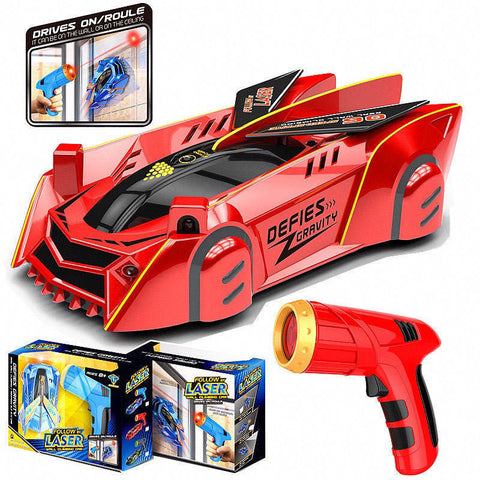 Infrared Light-Tracking Wall-Climbing Remote Control Car