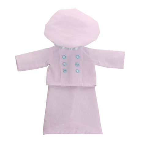Chef Clothes Outfit Accessories for 18-Inch Dolls