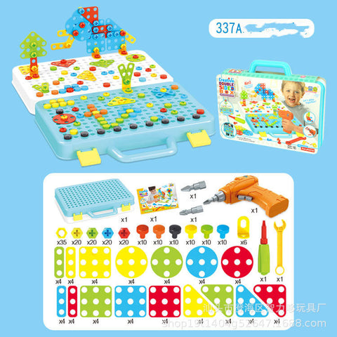 Creative Drill Screws Educational Building Blocks Set