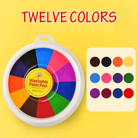 6.3-Inch Non-Toxic Washable Finger Paint Mud