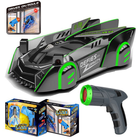 Infrared Light-Tracking Wall-Climbing Remote Control Car
