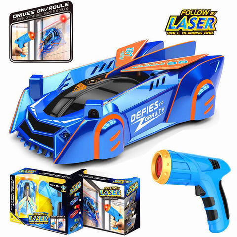 Infrared Light-Tracking Wall-Climbing Remote Control Car