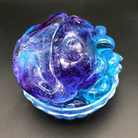 Gradient Multicolor Crystal Mud Slime for DIY Crafting