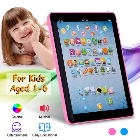 Baby Learning Tablet Educational Mini Pad for Ages 1-6