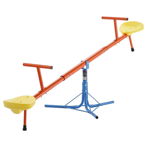 360-Degree Rotating Kids Seesaw with 100 lb Capacity