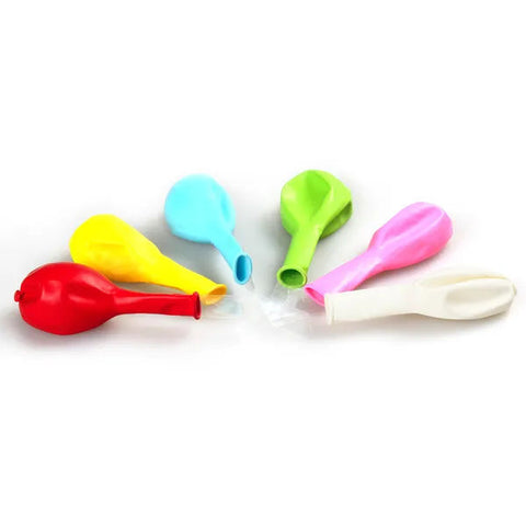 6-Piece Multicolor LED Light-Up Balloons Pack
