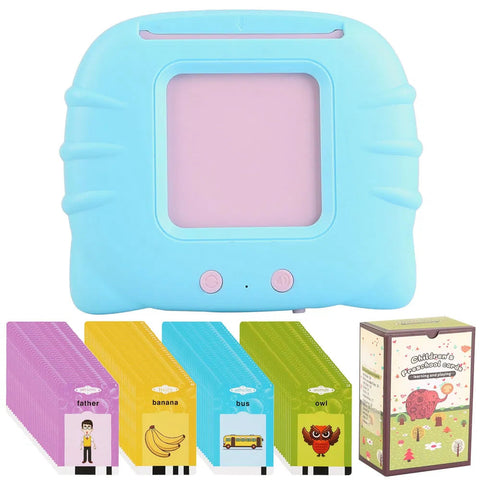 112-Card Talking Flash Cards Electronic Reading Machine