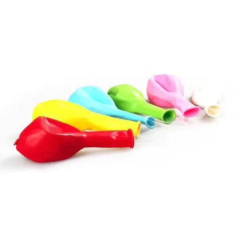 6-Piece Multicolor LED Light-Up Balloons Pack