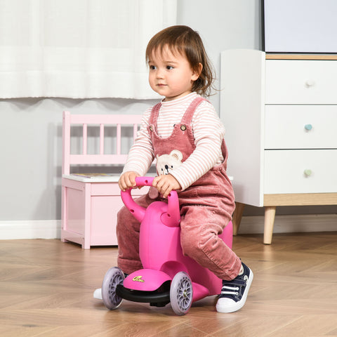 3-in-1 Kids Ride On Push Car | Adjustable Scooter Walker