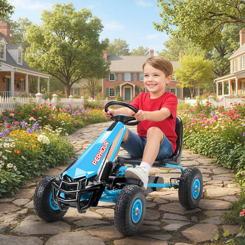 Kids Pedal Go Kart with Adjustable Seat