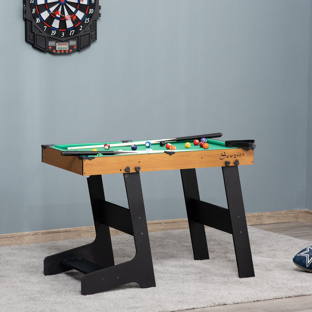 Folding Tabletop Billiards Mini Pool Table Set