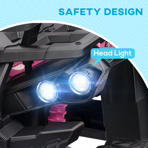 12V Kids Electric 4-Wheeler ATV with Music and Headlights