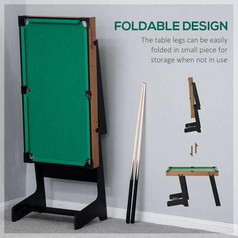 Folding Tabletop Billiards Mini Pool Table Set