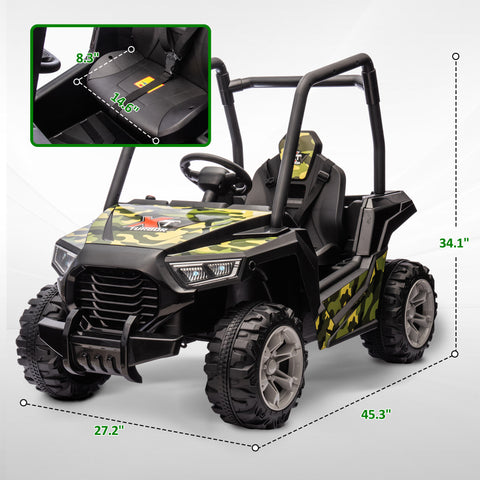 12V Kids Ride-On Electric Truck with Remote Control