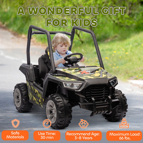 12V Kids Ride-On Electric Truck with Remote Control