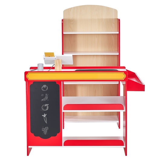 Kids Grocery Store Playset Supermarket Play Toy Set