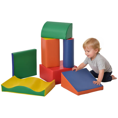 7-Piece Soft Play Climbing Set for Toddlers