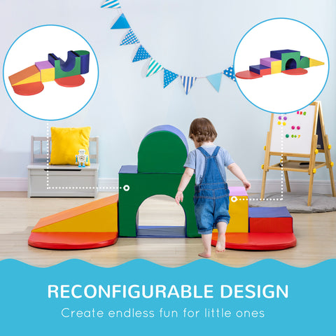 7-Piece Rearrangeable Toddler Climber Set