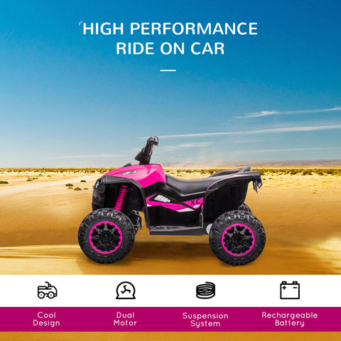 12V Kids Ride-On Electric ATV Quad Vehicle for Toddlers