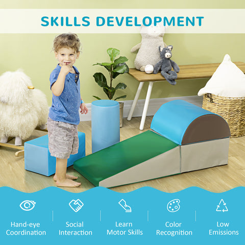 5-Piece Climb and Crawl Activity Foam Play Set