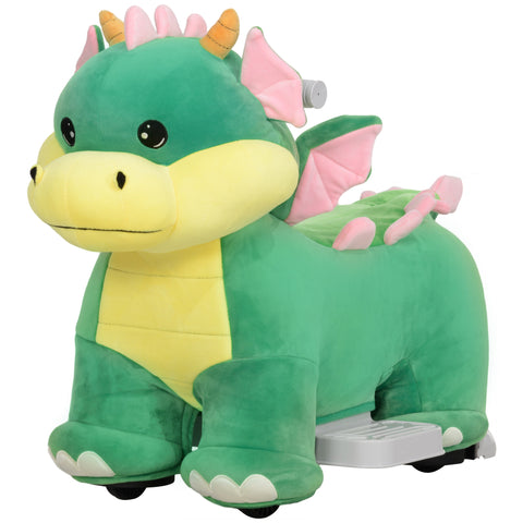 6V Battery Powered Electric Ride-On Triceratops Toy