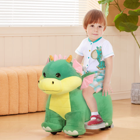 6V Battery Powered Electric Ride-On Triceratops Toy