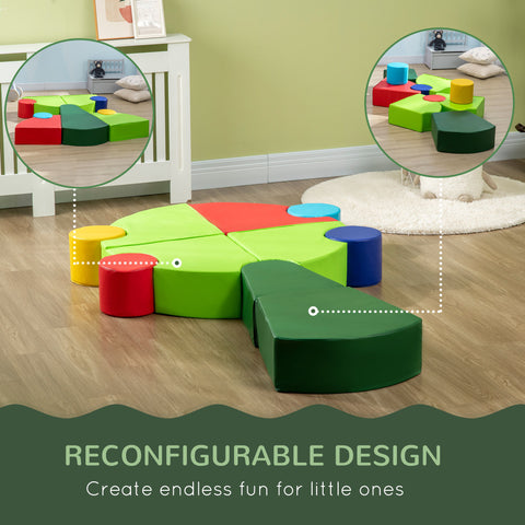 10-Piece Soft Play Foam Playset for Toddlers