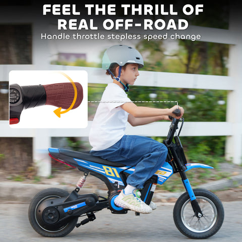 24V Kids Electric Dirt Bike with 250W Motor | 12