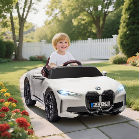 12V Kids Electric Ride-On Car with 2.4G Remote Control and Suspension