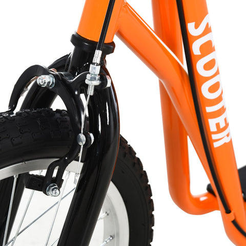 Kids Kick Scooter with Adjustable Handlebar and Dual Brakes