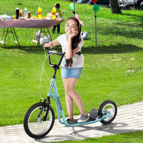 Kids and Teens Youth Scooter with Adjustable Handlebar