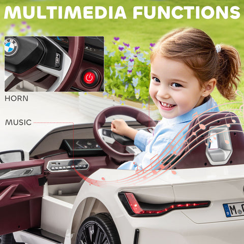 12V Kids Electric Ride-On Car with 2.4G Remote Control and Suspension