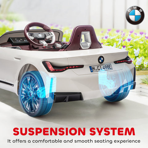 12V Kids Electric Ride-On Car with 2.4G Remote Control and Suspension