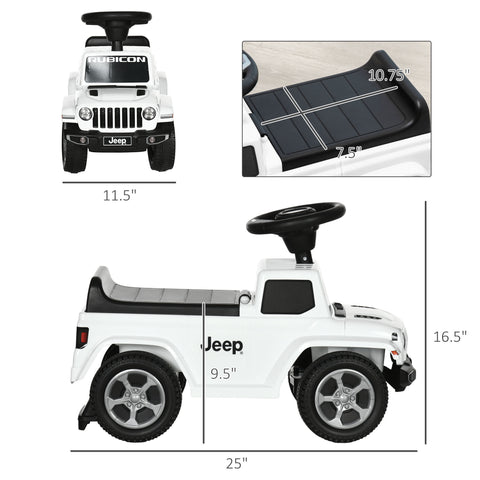 Kids Foot-to-Floor Ride on Push Car with Sounds